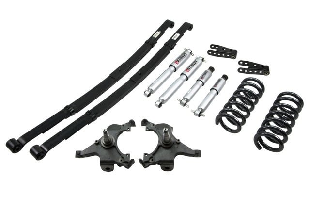 belltech lowering kit with sp shocks 92-98 c2500 suburban 2wd (6 lug only) & 92-94 c1500 suburban 2wd 786sp