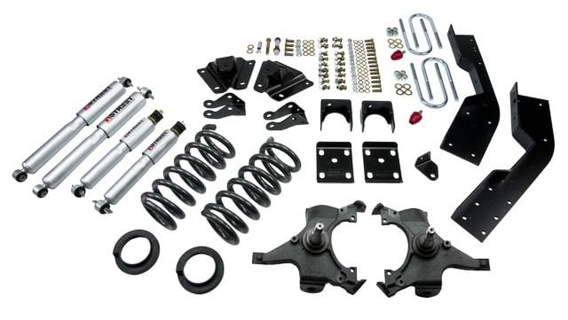 belltech lowering kit with sp shocks 92-94 c1500 suburban 2wd 787sp