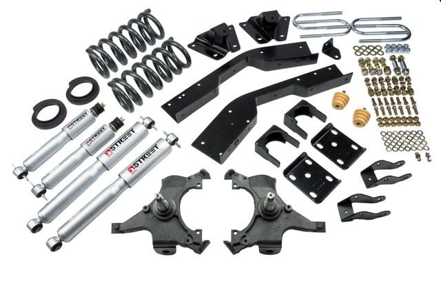 belltech lowering kit with sp shocks 92-94 c2500 suburban 2wd (6 lug only)