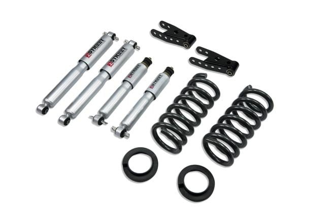 belltech lowering kit with sp shocks 95-99 tahoe / yukon 2wd - 4 door only 790sp