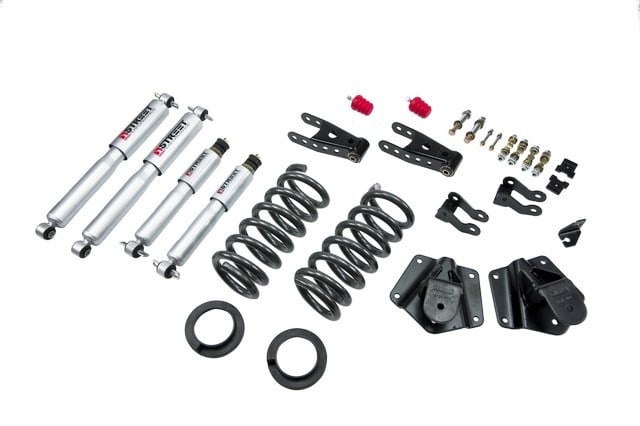 belltech lowering kit with sp shocks 95-99 tahoe / yukon 2wd - 4 door only 791sp