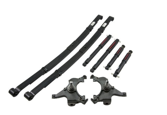 belltech lowering kit with nd2 shocks 92-98 c2500 suburban 2wd (6 lug only) 798nd