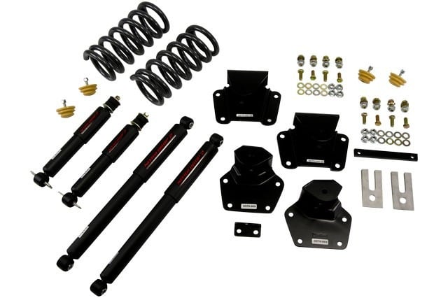belltech lowering kit with nd2 shocks 97-04 dodge dakota 2wd 802nd