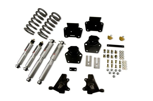 belltech lowering kit with sp shocks 87-90 dodge dakota 2wd (std cab, v8) 809sp