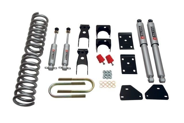 belltech lowering kit with sp shocks 06-08 dodge ram 1500 2wd (std/quad cab) 810sp