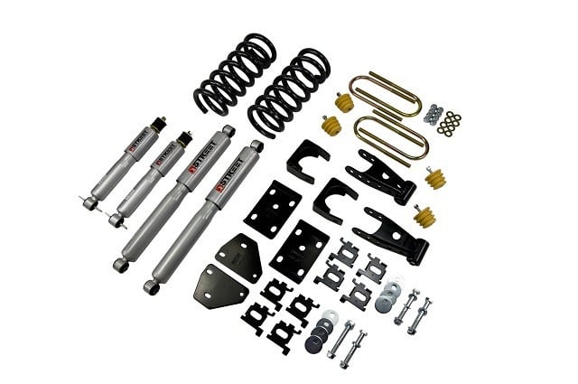 belltech lowering kit with sp shocks 02-05 dodge ram 1500 2wd (quad cab) 812sp