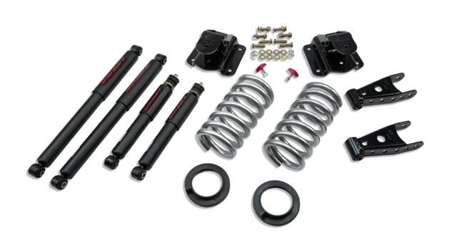 belltech lowering kit with nd2 shocks 94-99 dodge ram 1500 2wd 814nd