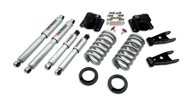 belltech lowering kit with sp shocks 94-99 dodge ram 1500 2wd 814sp