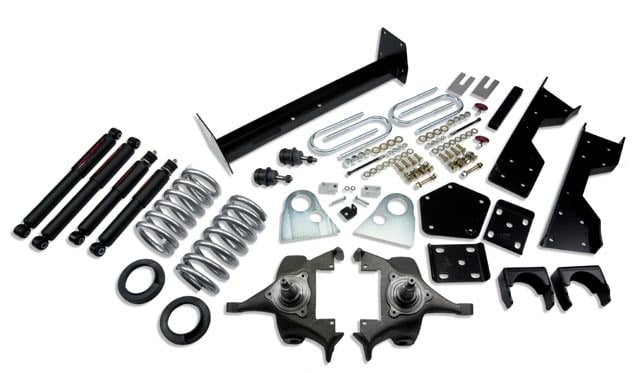 belltech lowering kit with sp shocks 99-00 silverado/sierra 1500 2wd (ext cab) 680sp