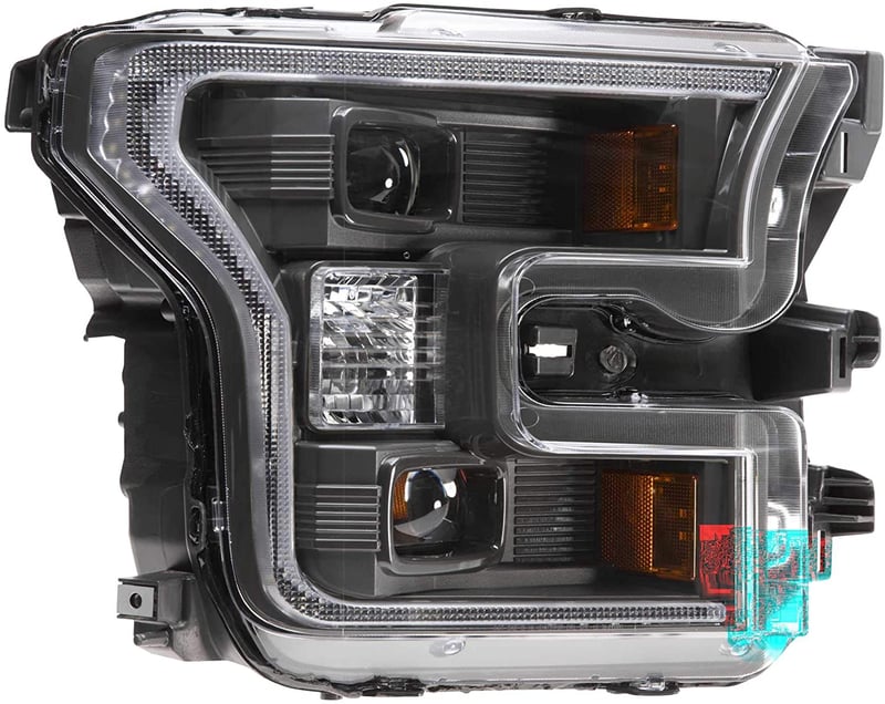 morimoto xb hybrid led headlights: ford f150 (15-17) (pair / asm) lf550