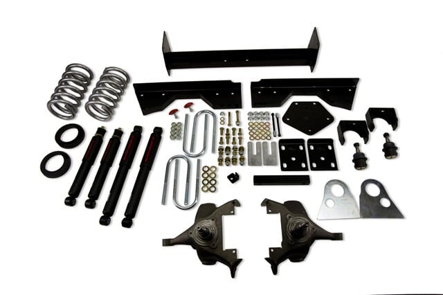 belltech lowering kit with nd2 shocks 94-99 dodge ram 1500 2wd 821nd