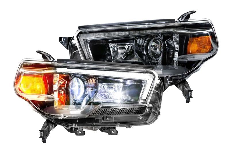 morimoto xb hybrid led headlights: toyota 4runner (10-13) (pair / asm) lf559