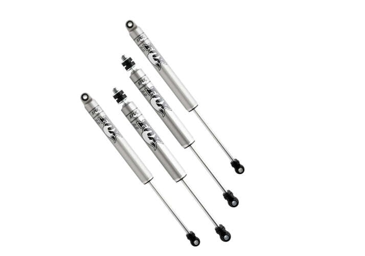 superlift 01-10 chevy silverado 2500hd fox shock box - 4-6in lift kit front and rear shocks 84064