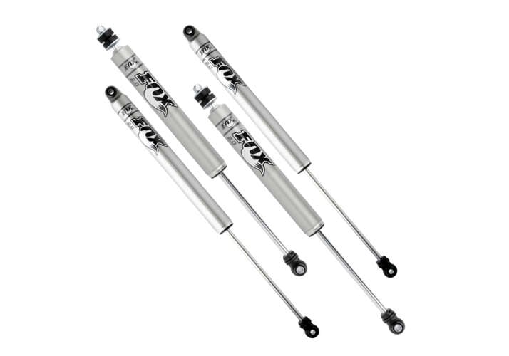 superlift 05-16 ford f-250 superduty fox shocks lift kit- front shocks (5.5-7in) rear shocks (4-6in) 84071