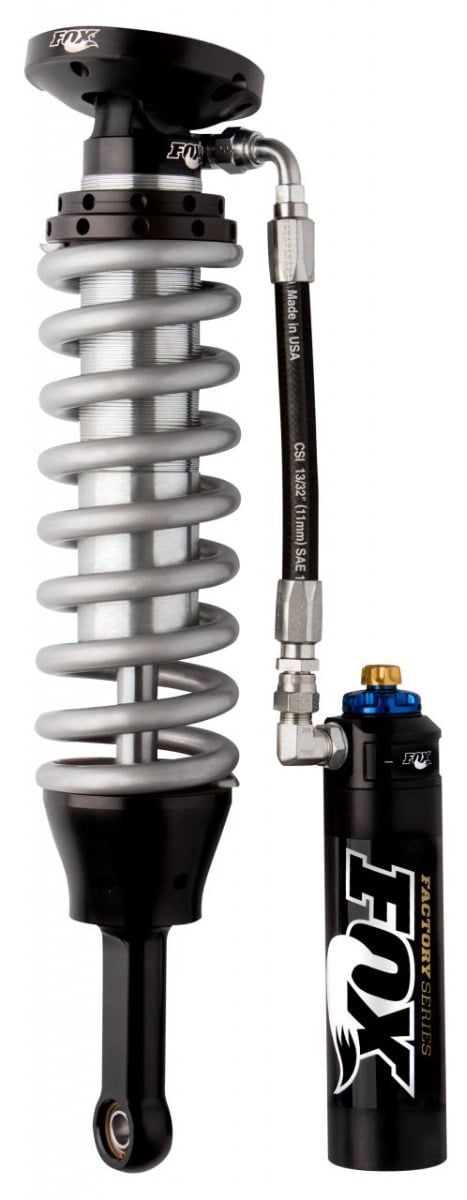 fox 12-18 ford t6 ranger 4wd 2.5 factory series 5.1in. remote res. coilover w/dsc adj. / 0-2in. lift 883-06-093