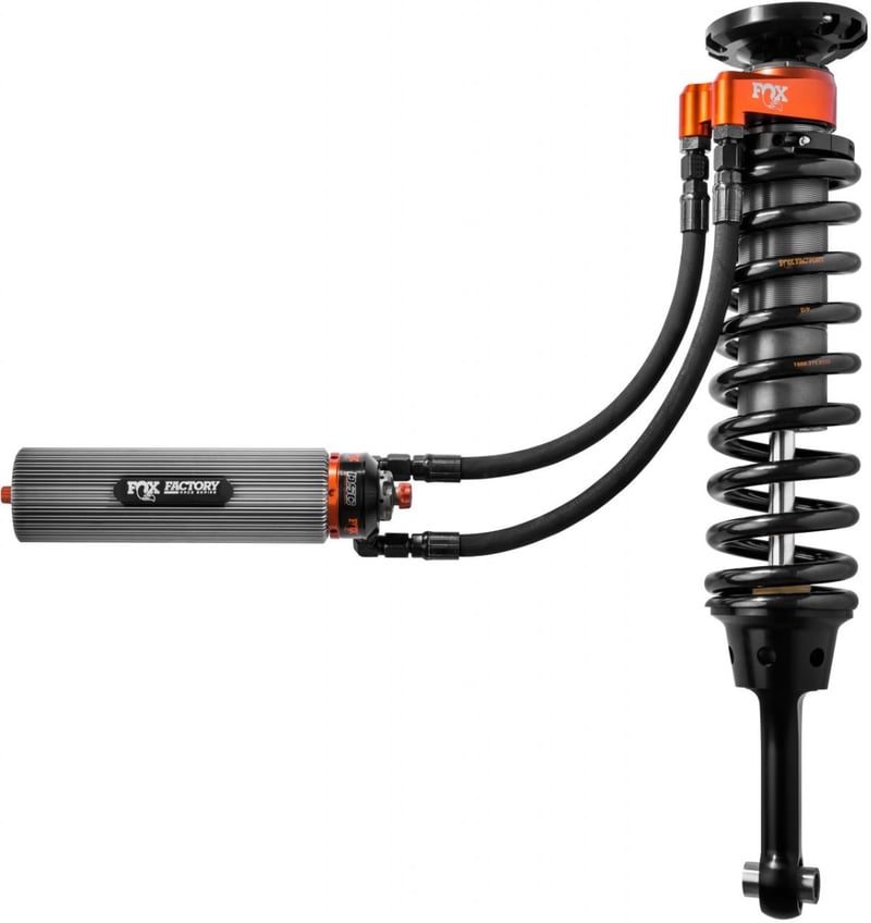 fox ford raptor 3.0 factory series 7.9in int. bypass remote res. front coilover set dsc adj. - blk 883-06-140