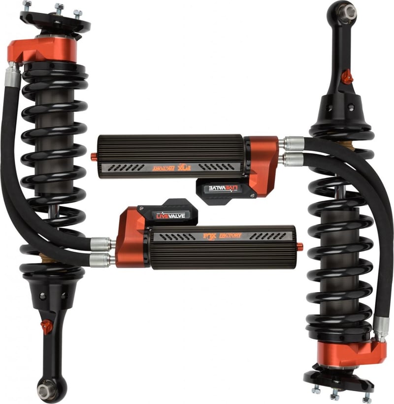 fox 3.0 factory race series live valve internal bypass coilover shock 19-20 ford raptor - front 883-06-153