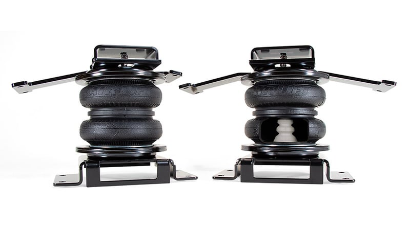 air lift 17-22 nissan titan 4wd load lifter 5000 ultimate kit 88331