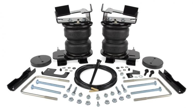 air lift loadlifter 5000 ultimate rear air spring kit w/internal jounce bumper for 21-22 ford f-150 88355