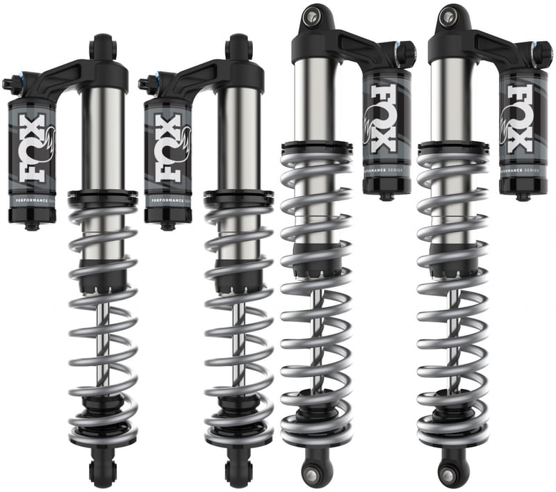 fox 20-22 can-am maverick trail 1000 dps 2.0 podium qs3 coilover shock - front & rear set 885-06-131