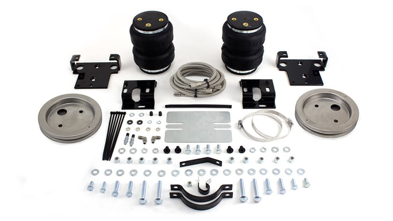 air lift loadlifter 5000 ultimate for 01-10 chevrolet silverado 2500hd w/ stainless steel air lines 89275