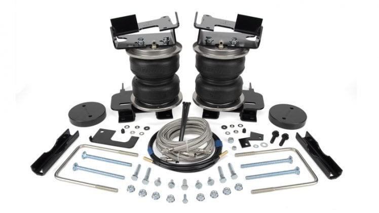 air lift loadlifter 5000 ultimate plus 21-22 ford f-150 w/ stainless steel air lines 89355