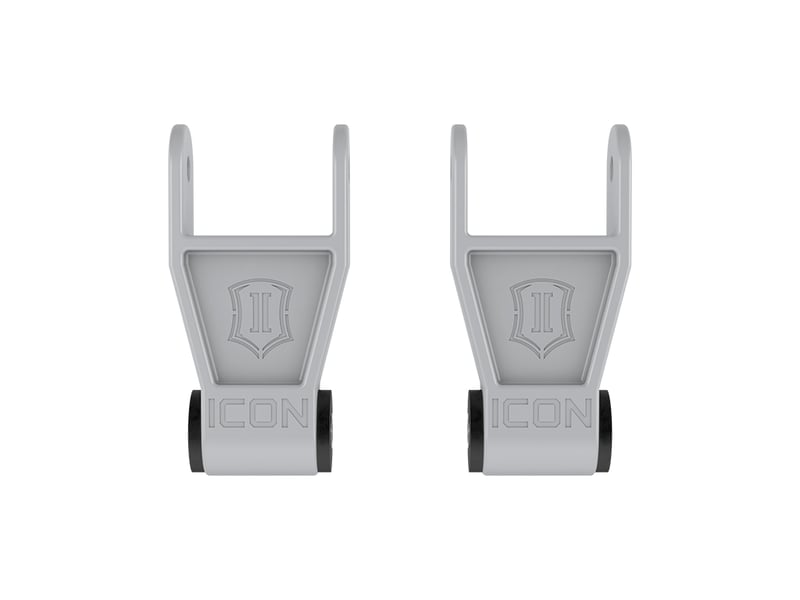 icon 2010-2025 ford f-150, 1" lowering shackle kit 91001