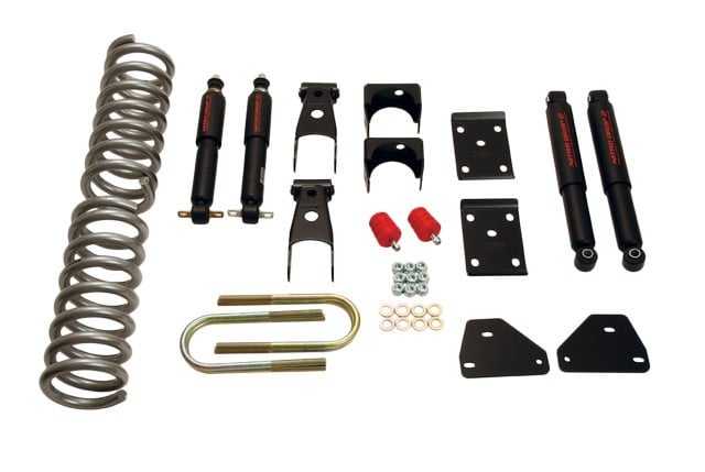 belltech lowering kit with nd2 shocks 06-08 dodge ram 1500 2wd (std/quad cab) 810nd