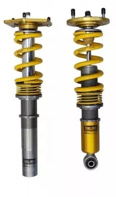 ohlins 99-04 porsche 911 carrera/gt3 (996) dedicated track coilover system pou mu10s1