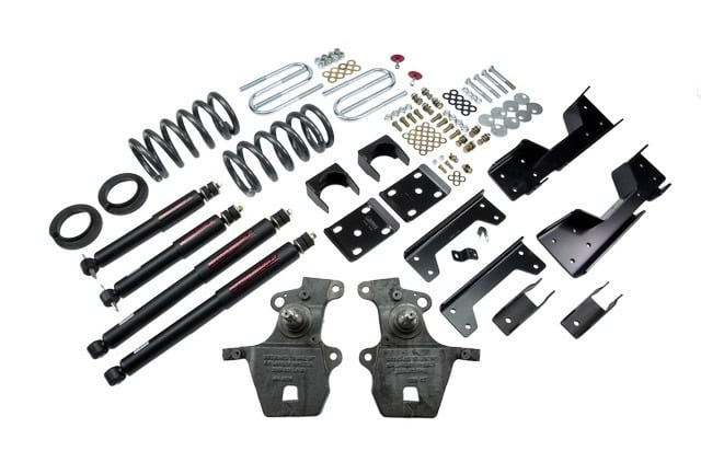 belltech lowering kit with nd2 shocks 97-03 ford f150 v8 2wd (std/ext cabs) & 97-03 ford f250 light duty v8 2wd (std/ext cabs) 918nd