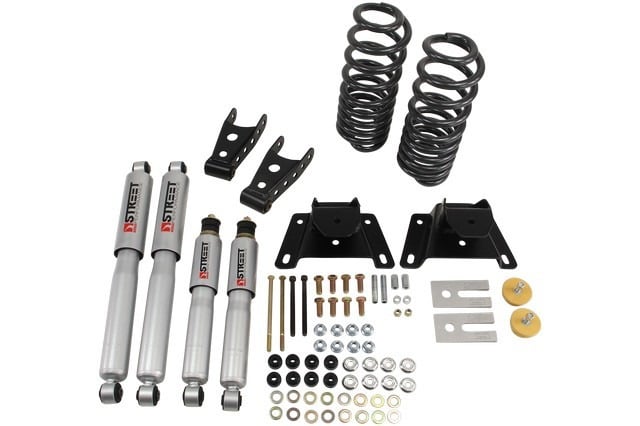 belltech lowering kit with sp shocks 87-96 ford f150 2wd std cab (exc. lightning) 924sp