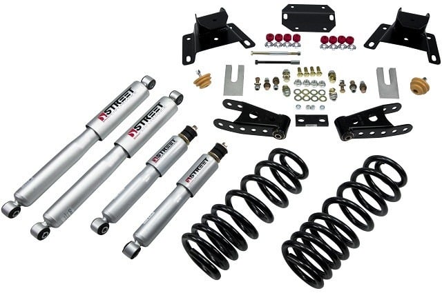 belltech lowering kit with sp shocks 87-96 ford f150 2wd ext. cab (exc. lightning) 926sp