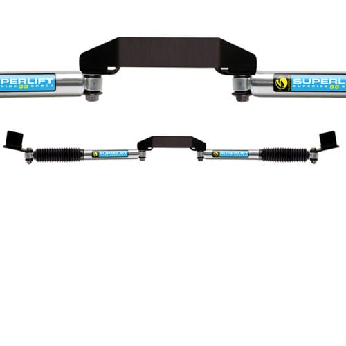 superlift 05-19 ford f-250 sd 4wd dual steering stabilizer kit - sl ss bilstein (gas) 3in lift req. 92730