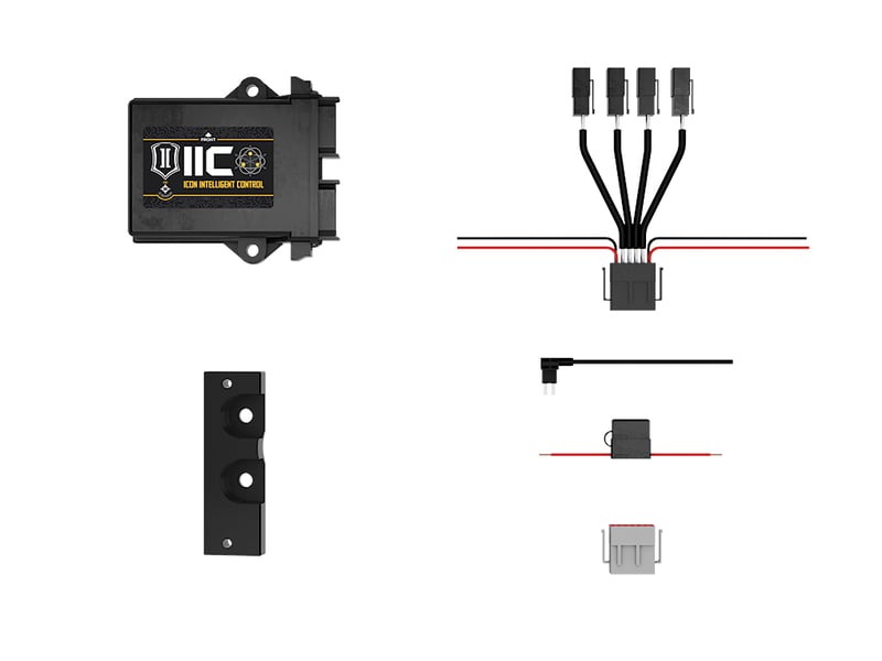 icon 2022-2023 ford f-150 lightning, icon intelligent control install kit 93501