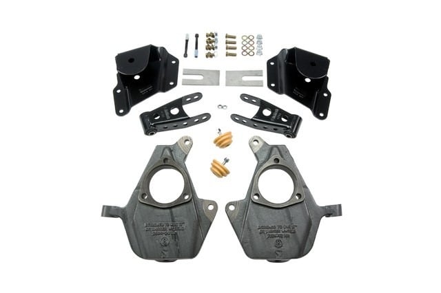 belltech lowering kit w/o shocks 05-06 silverado/sierra 1500 2wd (std cab, with factory front torsion bar) & 07 classic 946