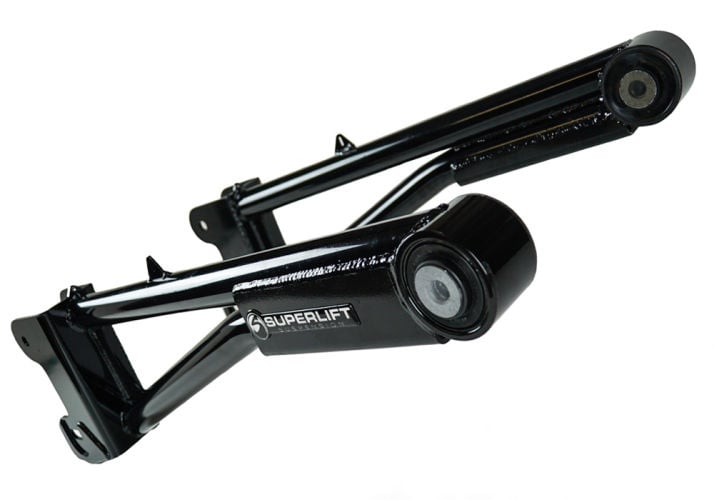 superlift 05-18 ford f-250/f-350 superduty 4-8in lift kit radius arms - pair 9500