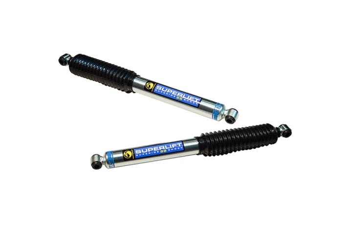 superlift dual steering stabilizer cylinder replacement kit - w/ ss by bilstein cylinders 95030