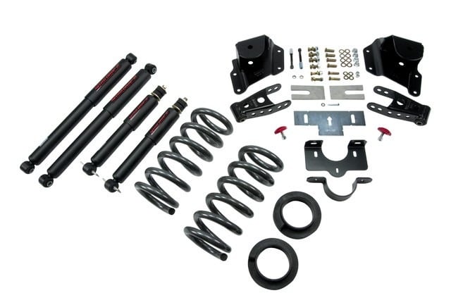 belltech lowering kit with nd2 shocks 99-06 silverado/sierra 1500 2wd (ext cab) 07 classic 950nd