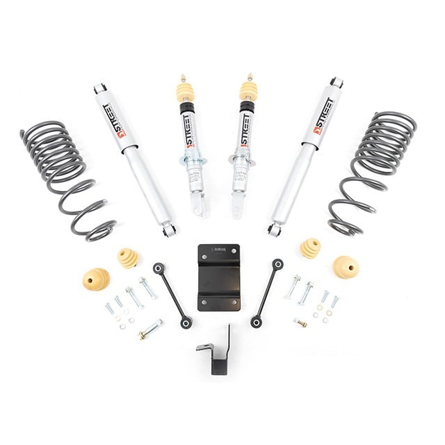 belltech lowering kit 09-18 dodge ram 4wd 1500 quad/crew cabs 2inf / 4inr 965sp