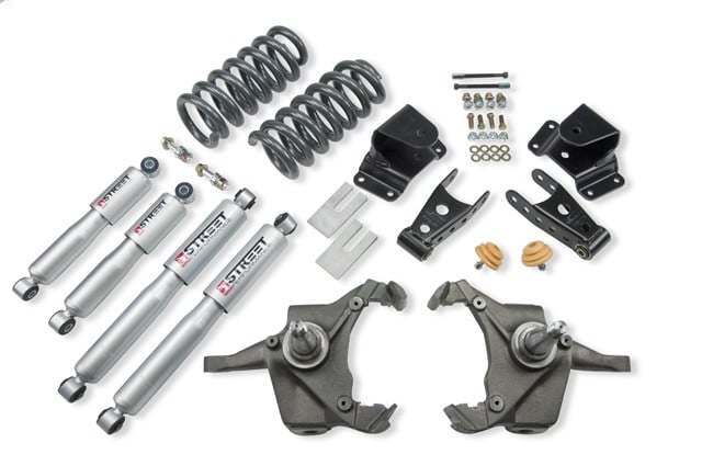 belltech lowering kit with sp shocks 75-91 c30 crew cab dually 967sp