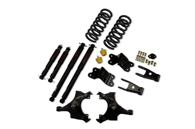 belltech lowering kit with nd2 shocks 88-91 c1500 silverado / sierra (std cab / short bed) 969nd
