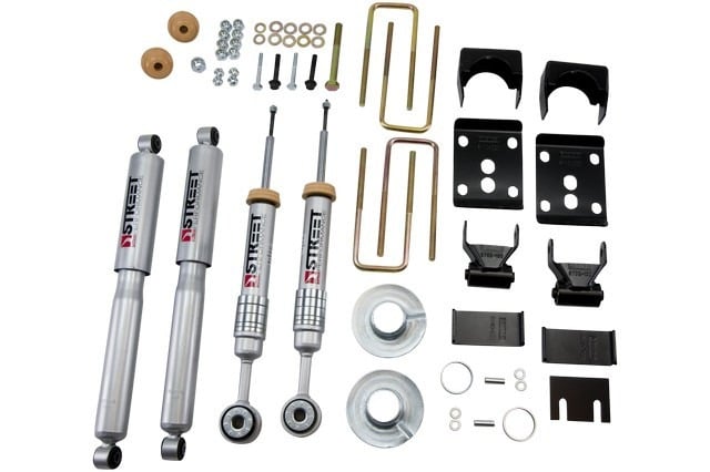 belltech 09-13 ford f150 reg cab 2wd short bed lowering kit w/sp shocks 1 or 3in f/5.5in r drop 971sp