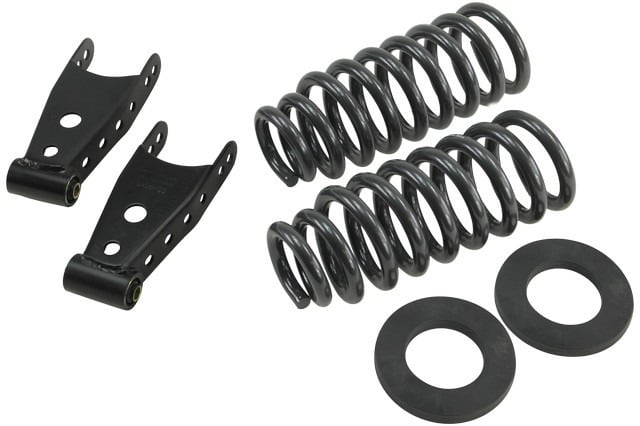 belltech lowering kit 09-13 ford f-150 (all cabs) 2wd short bed 2in-3in f / 2in r drop w/o shocks 974