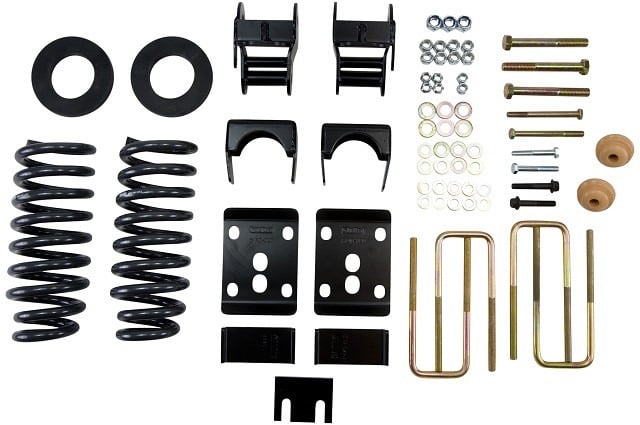 belltech lowering kit 09-13 ford f150 std cab short bed 2wd 2in or 3in f/4in rear w/o shocks 980