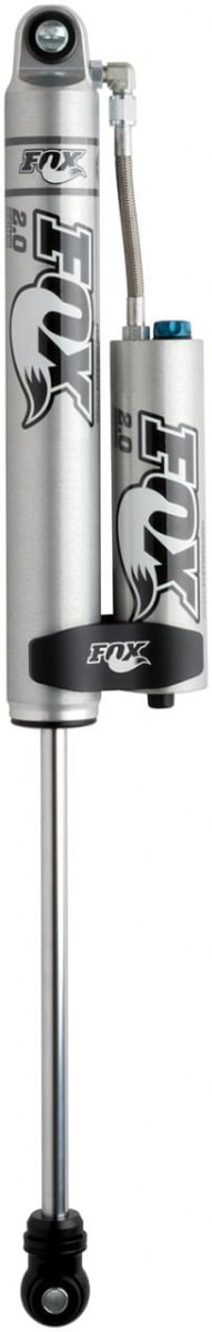 fox 2.0 performance series 10.1in. smooth body reservoir shock w/cd adj. (alum) std travel - black 985-26-052