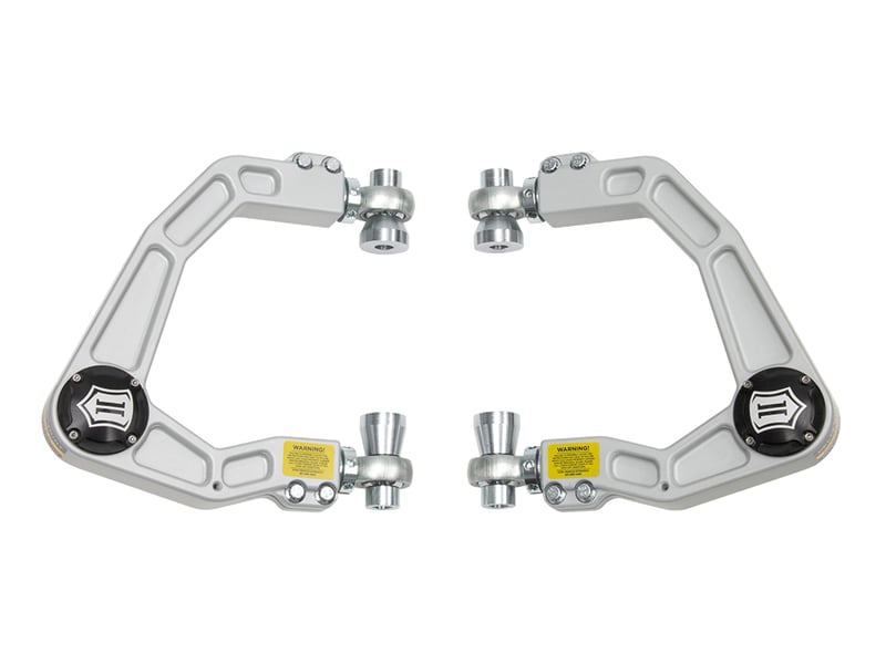 icon 20-23 ford ranger billet upper control arm/delta joint kit, steel knuckle 98521dj