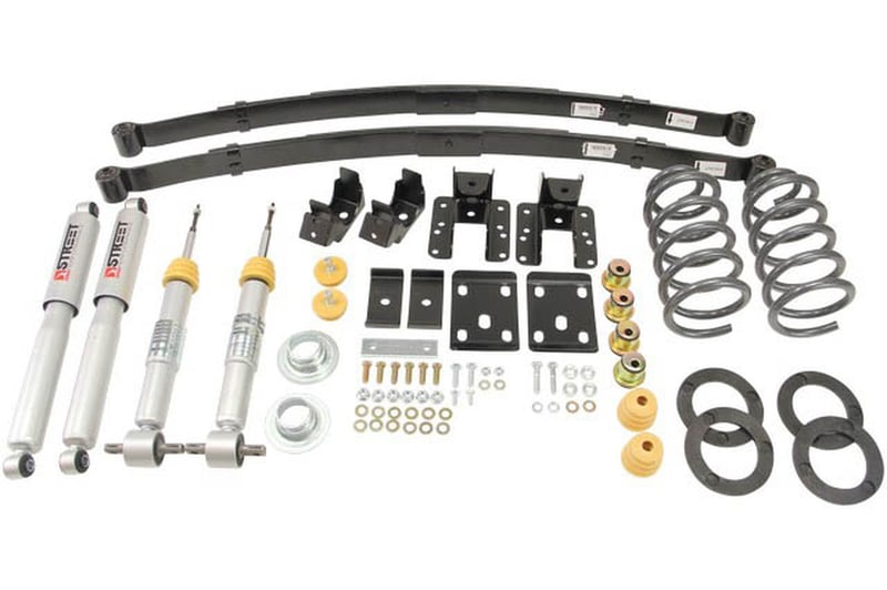 belltech 14-15 silver/sierra std cab 2wd 3in. or 4in. f/5 or 6in. r drop w/ sp shocks lowering kits 988sp