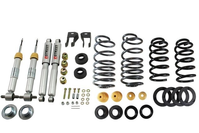 belltech lowering kit 15 chevy suburban / yukon xl 1in to 2in front/4in rear w/ shocks 998sp