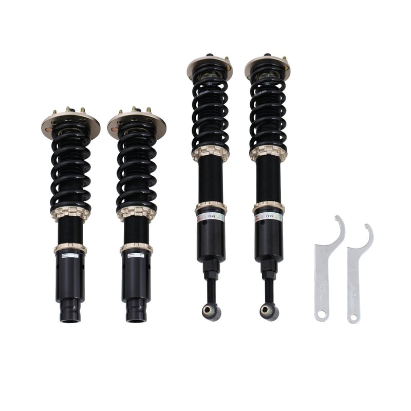bc racing br series coilover kit for 1999-2003 acura tl/ 2001-2003 acura cl/ 1998-2002 honda accord a-05-br