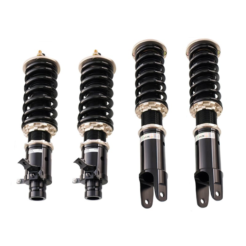 bc racing br series coilover 1988-1991 honda civic/cr-x (rear fork) - excludes wagon/shuttle a-33-br
